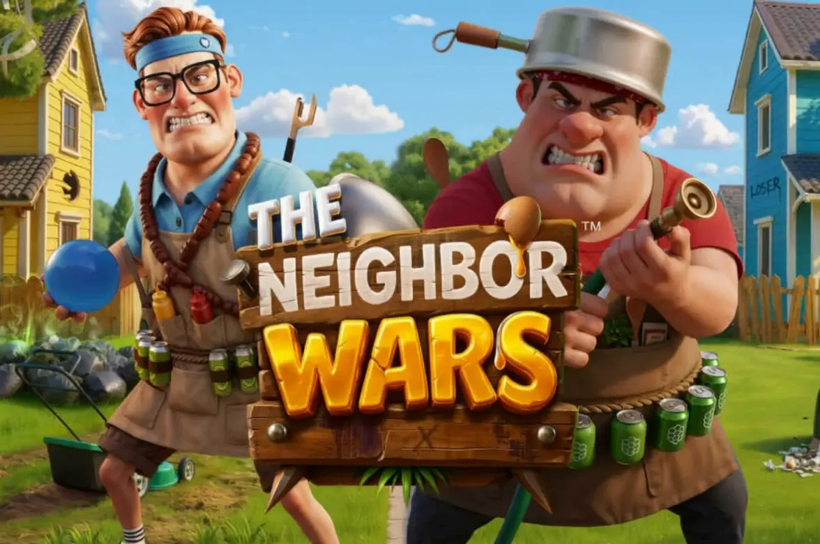 The Neighbor Wars – internetinis lošimo automatas iš Betsoft